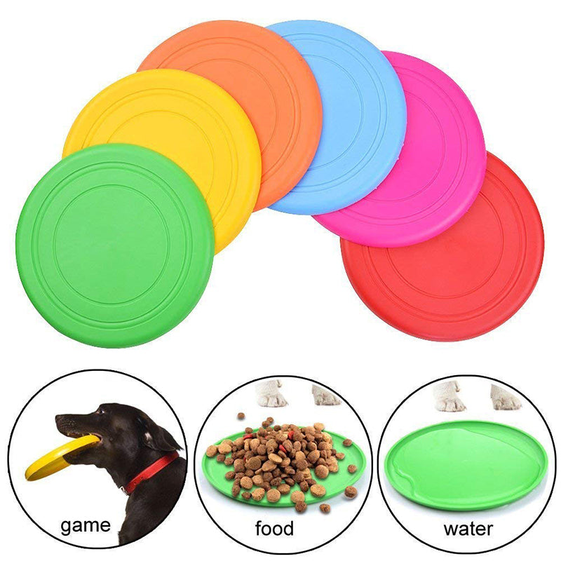Floating frisbee for dogs perfect for water play and training