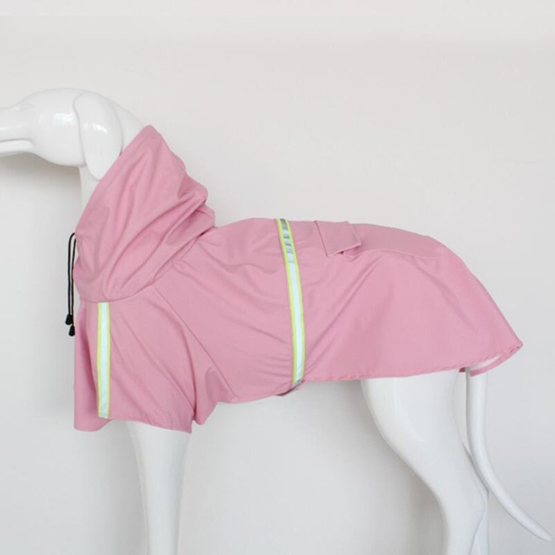 Waterproof reflective raincoat for small to large dogs outdoor fashion