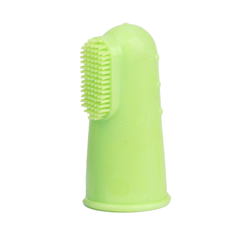 Finger toothbrush for cats and dogs easy oral cleaning tool