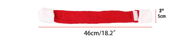 Dog scarf and cat Christmas hat festive pet accessories