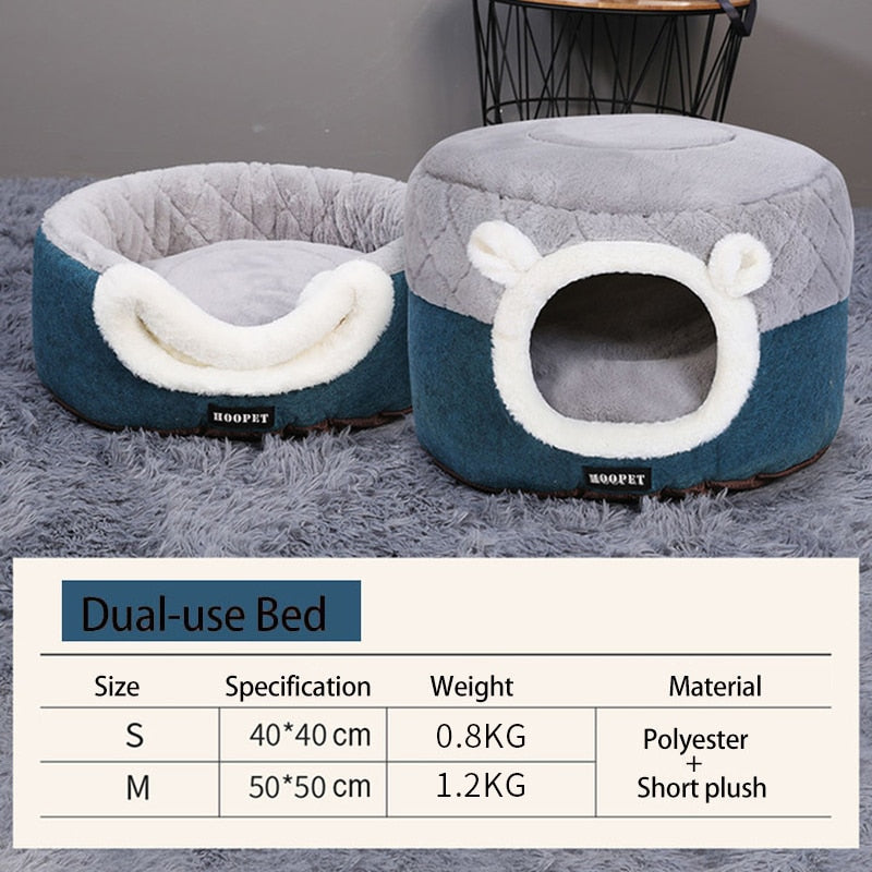 HOOPET Soft Plush Pet Bed