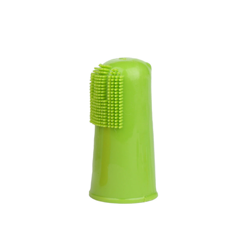 Finger toothbrush for cats and dogs easy oral cleaning tool