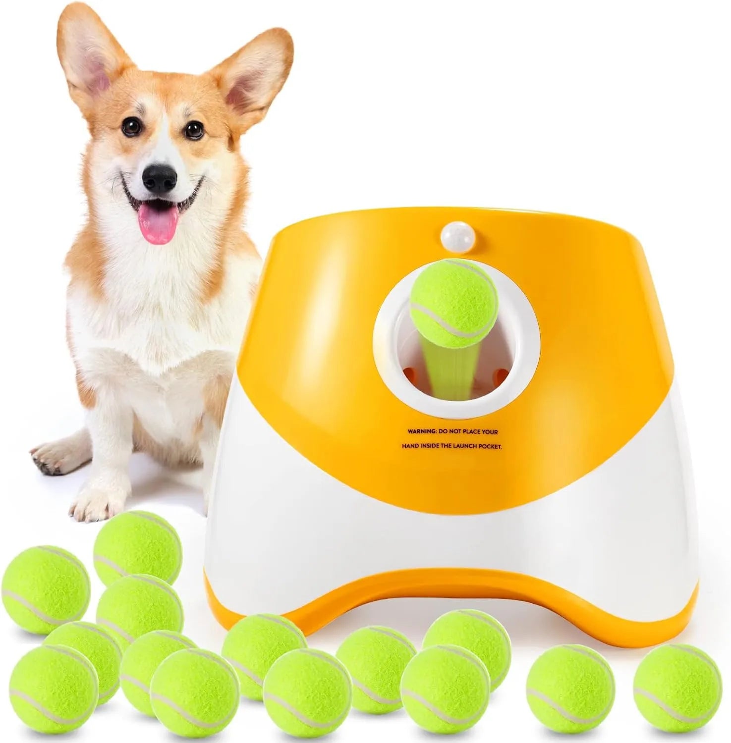 Automatic Tennis Ball Launcher for Pets