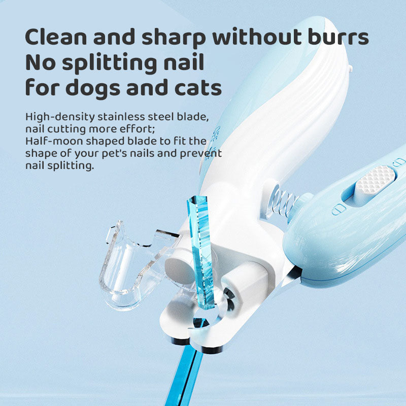 Pet Nail Clippers With Led Light