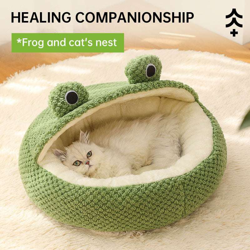 Pet Nest Frog Series House
