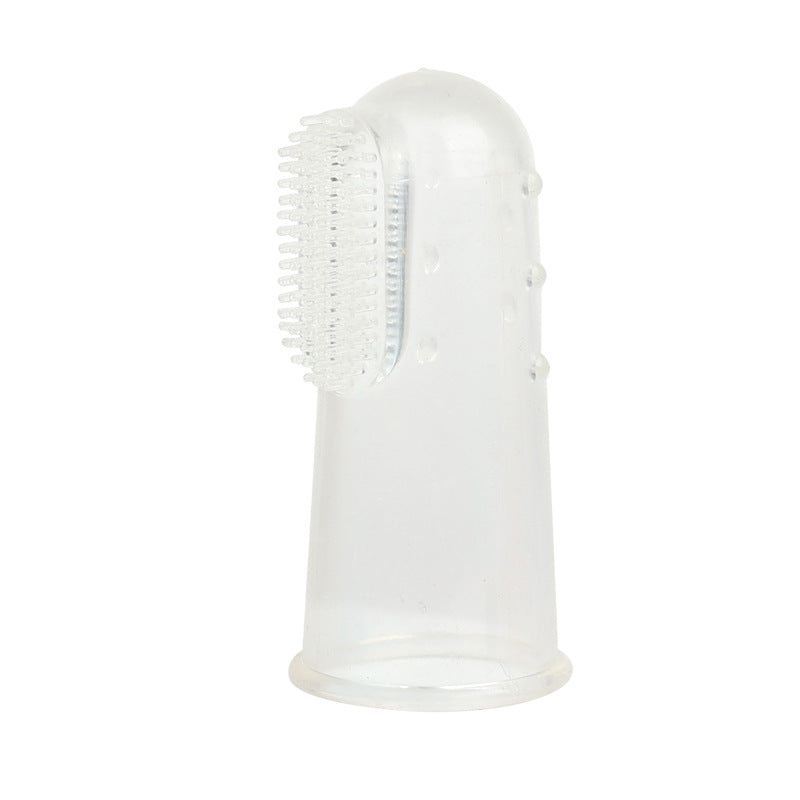 Finger toothbrush for cats and dogs easy oral cleaning tool