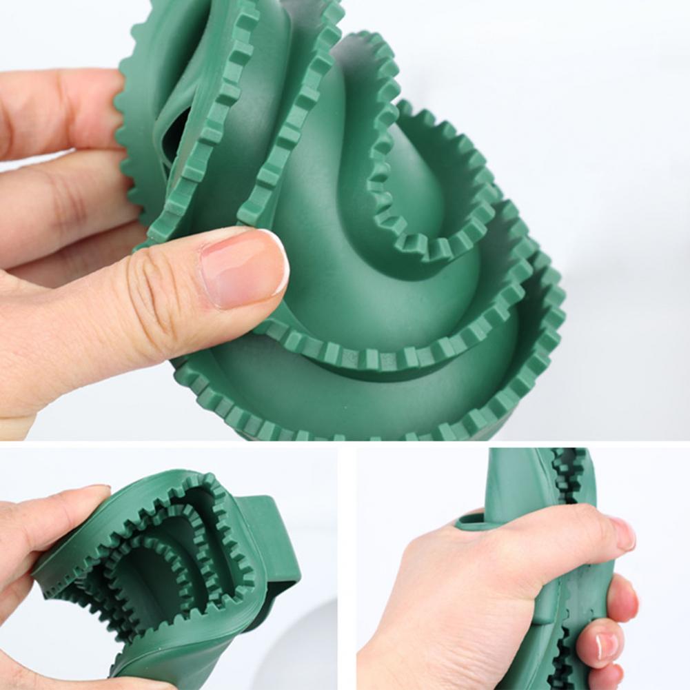 Pet bath and massage gloves for gentle dog and cat grooming