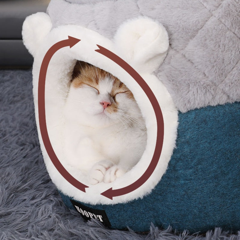 HOOPET Soft Plush Pet Bed