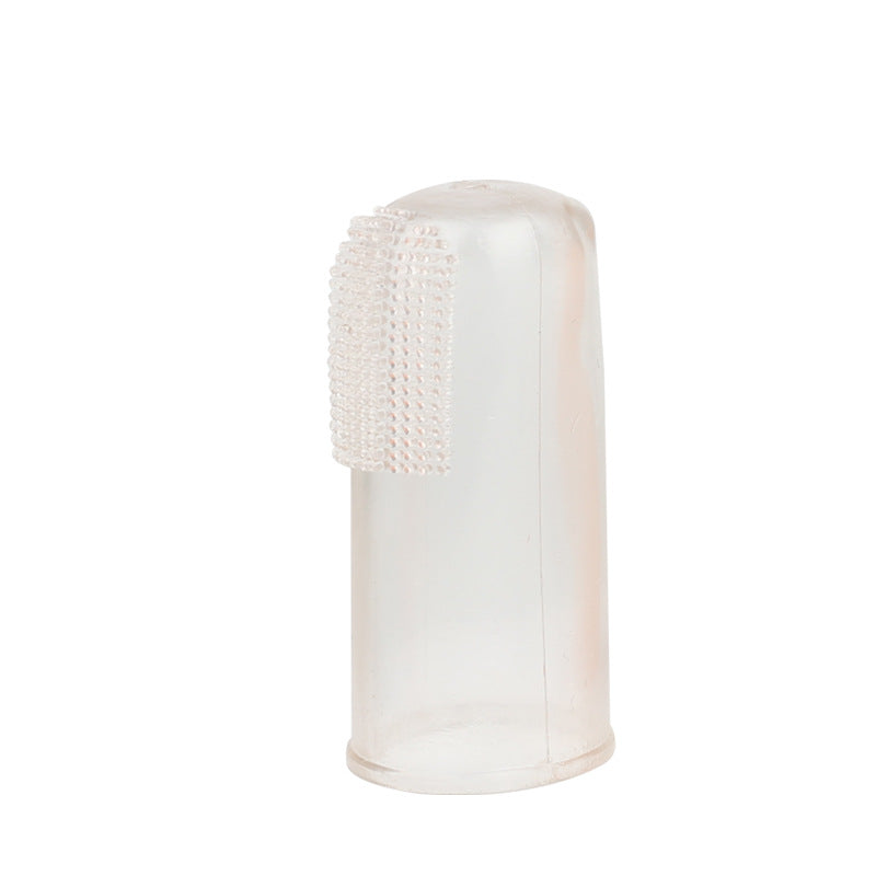 Finger toothbrush for cats and dogs easy oral cleaning tool