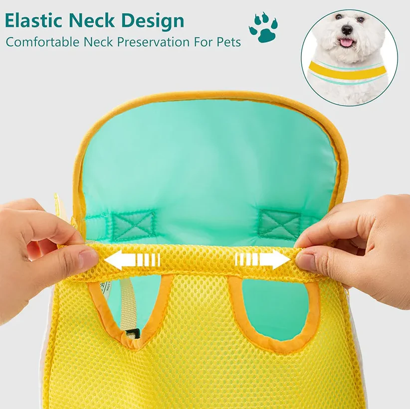 Breathable travel backpack for small dogs and cats portable pet bag